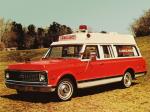 Chevrolet C10 Suburban High Top Ambulance by Yankee Coach 1972 года